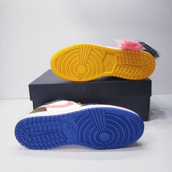 Nike Air Jordan 1 Low MMD BG Grid - Picture 5 of 6